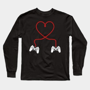 Game Lover Valentines Day Long Sleeve T-Shirt